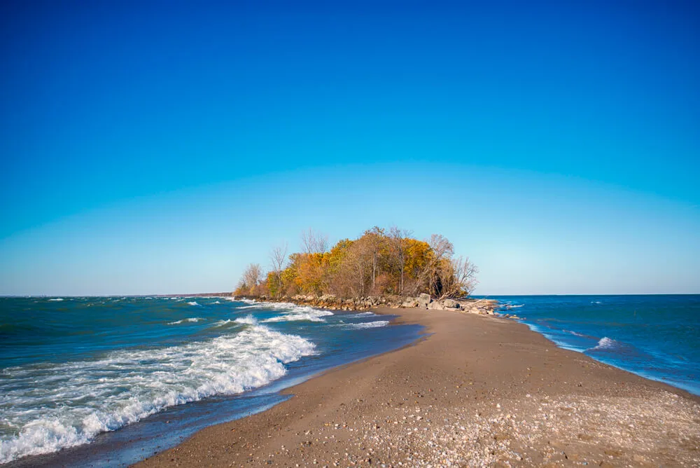 Point Pelee National Park beach Ontario unique places