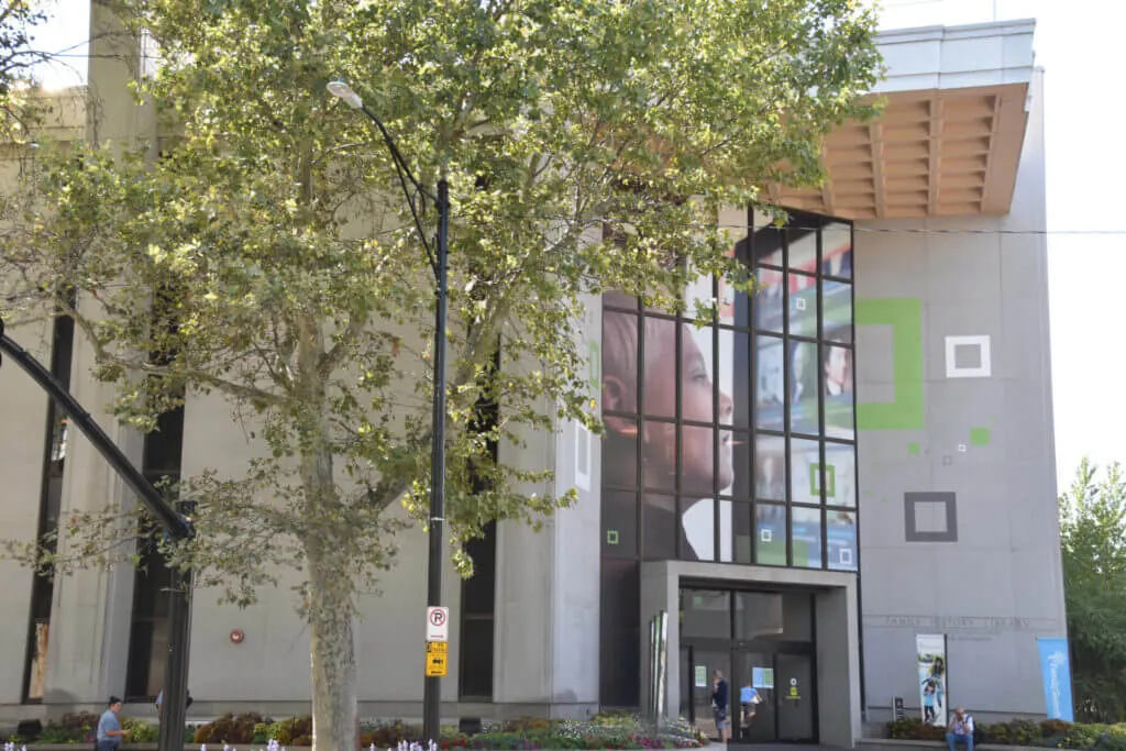 Salt Lake City Family History Library exterior