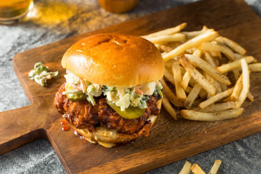 Nashville TN Hot Chicken Sandwich fun things to do for couples
