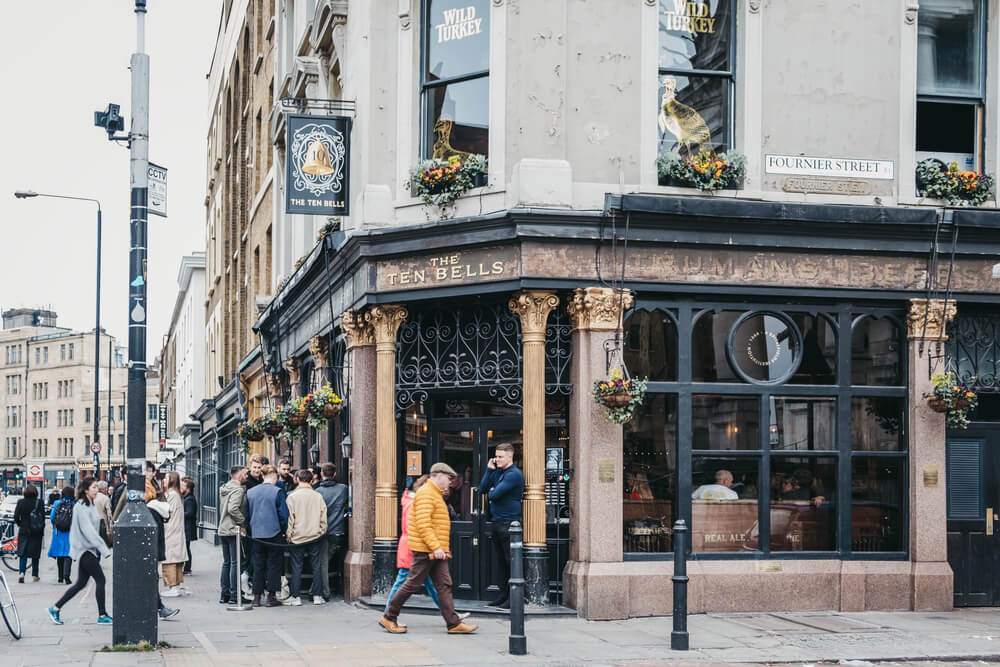 The Ten Bells - Jack the Ripper pub london