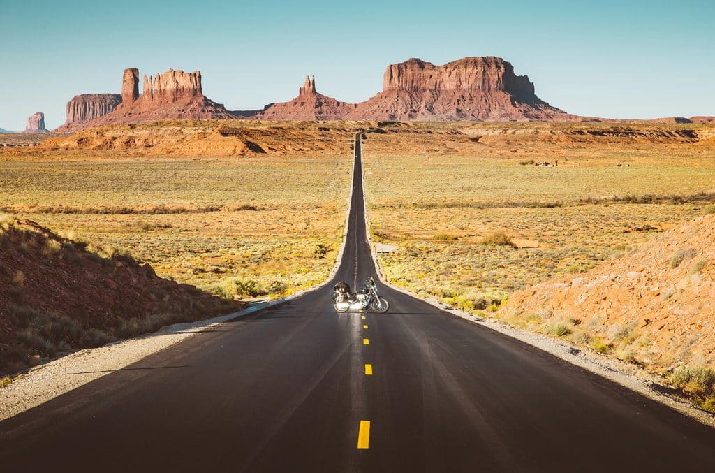 Monument valley road trip arizona USA