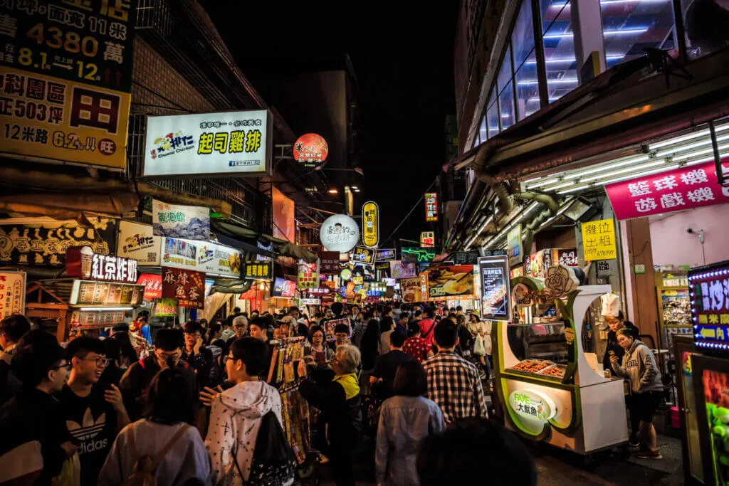Feng Chia Night Market Taichung Taiwan