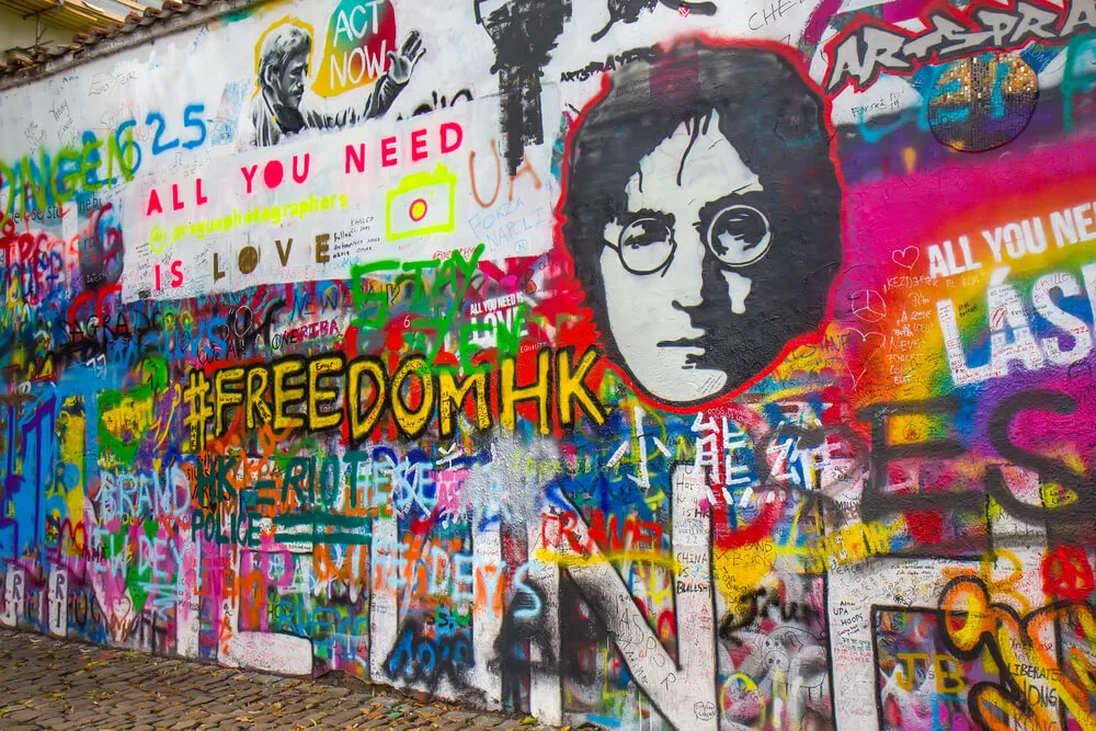 Prague John Lennon Wall