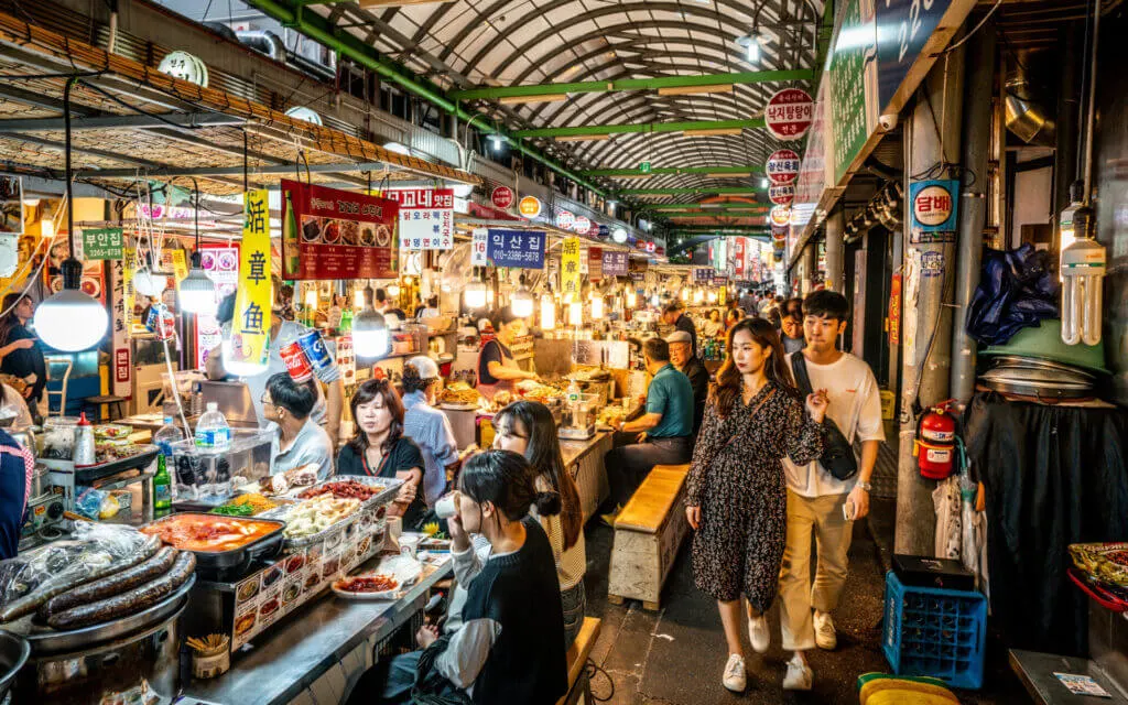Gwangjang Market, Seoul, SK