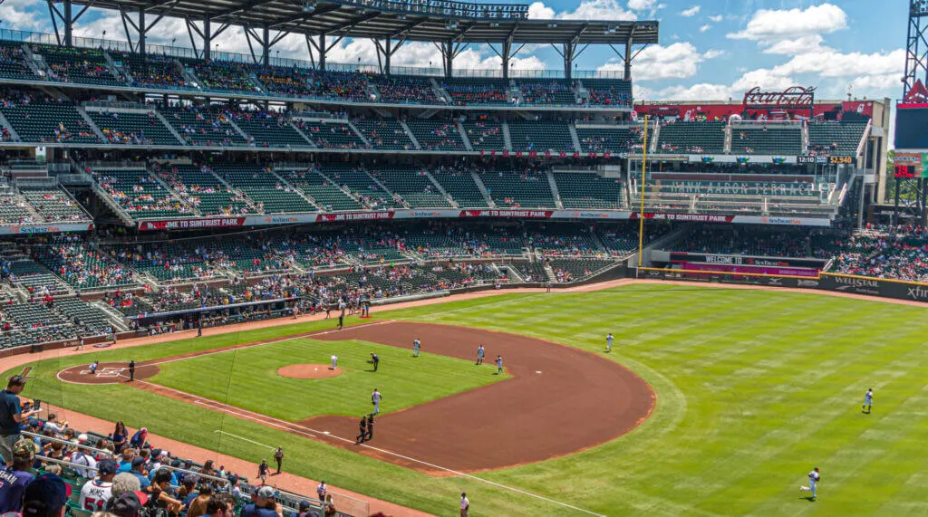 Home Game at Truist Park Atlanta date ideas