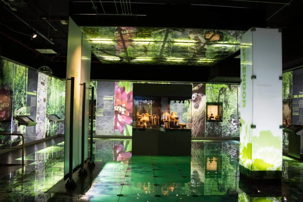 Interior of unique place to visit in San Jose, The Jade Museum