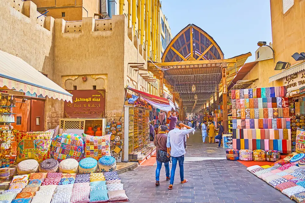 Bur Dubai Grand Souk shopping market dubai itinerary must do