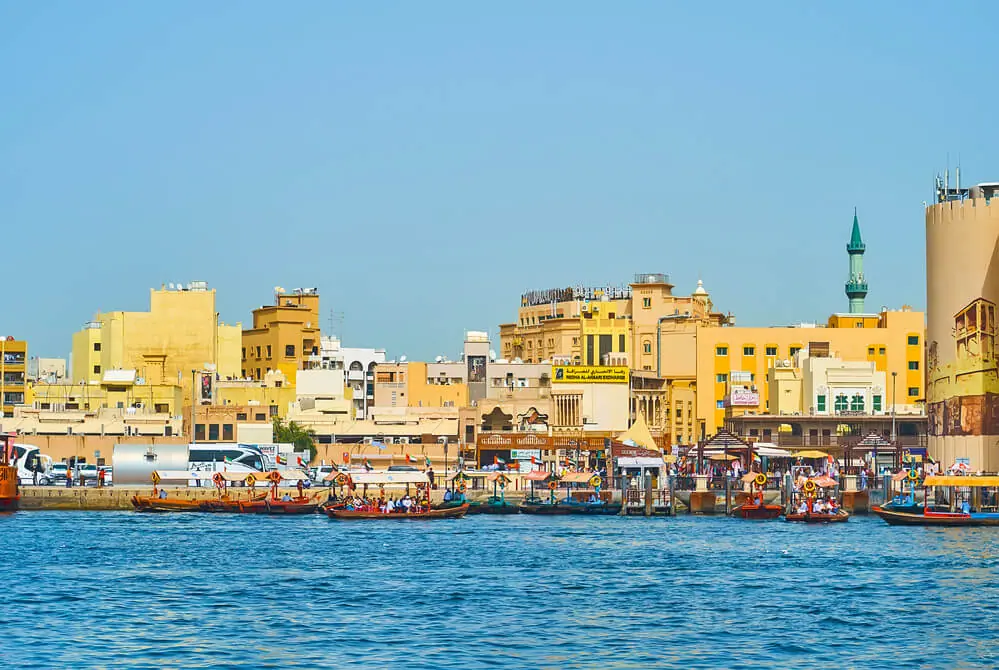 Deira District Dubai from dubai creek what to see in 3 days in Dubai