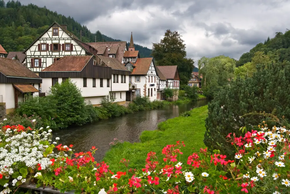 Beautiful village in the Black Forest, Germany