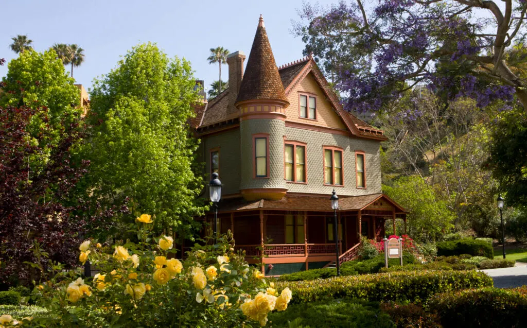 A view of a old home in San Diego Old Town