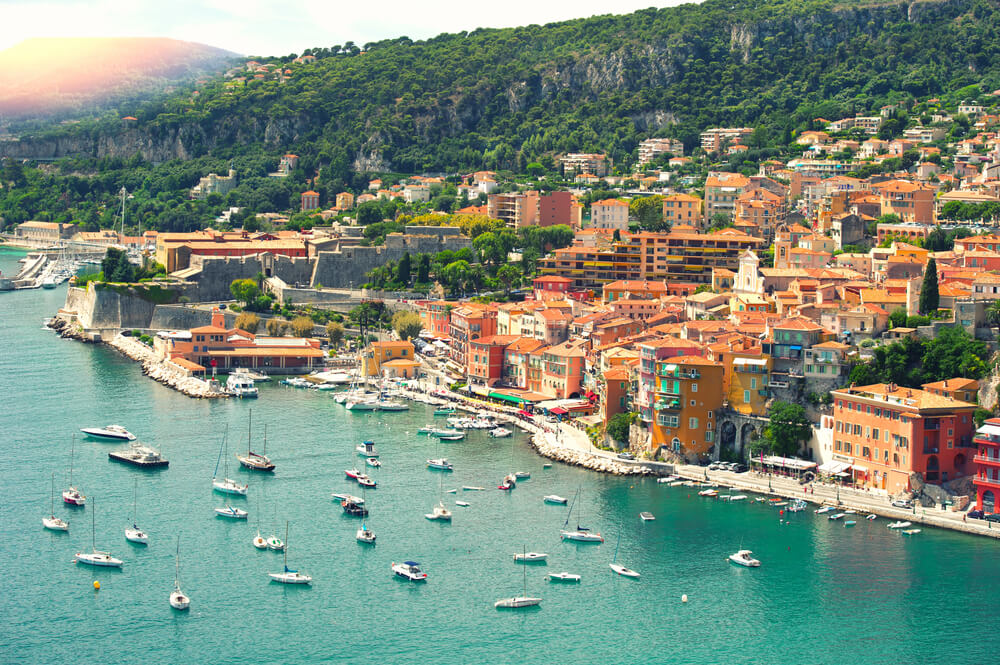 Plenty of yachts on the French Riviera!