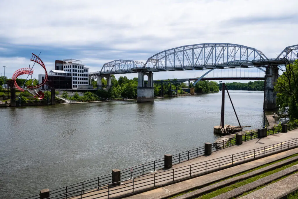 John Seigenthaler Pedestrian Bridge in Nashville