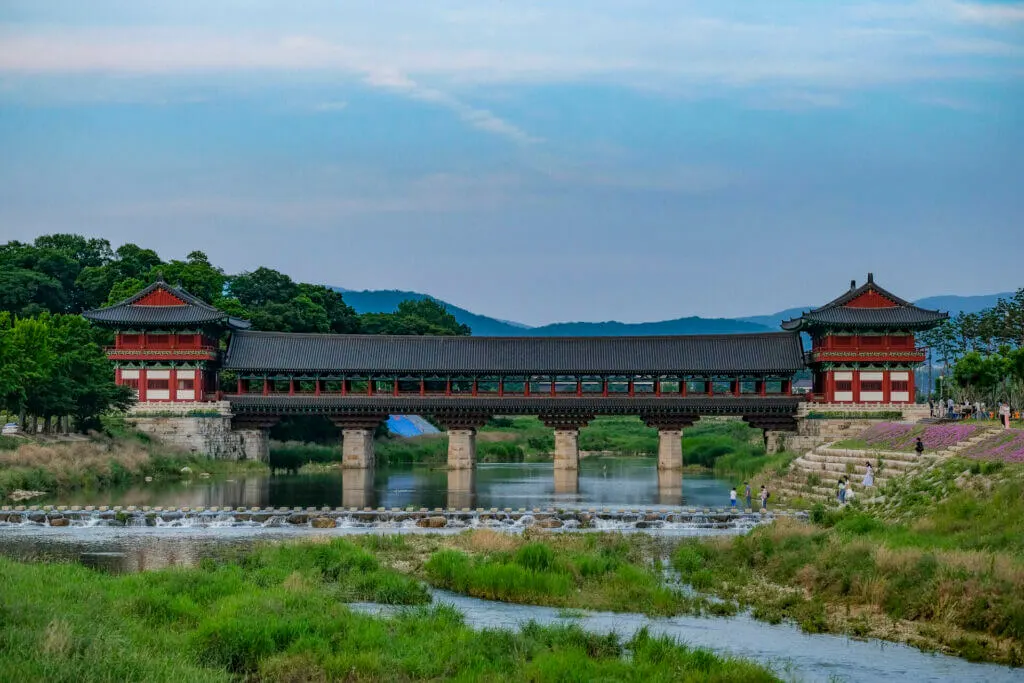 Woljeonggyo Bridge by Gyeongju Gyochon Village, Gyeongju 10 day in South Korea itinerary