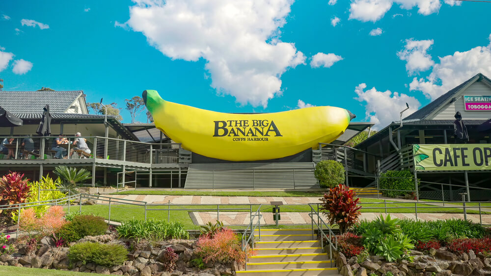 One of the more fun and unique road trip stops in NSW! the big banana