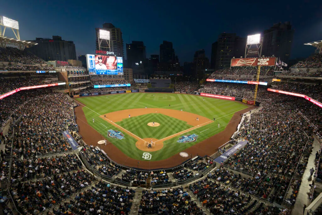 A great view over Petco Park, SD California