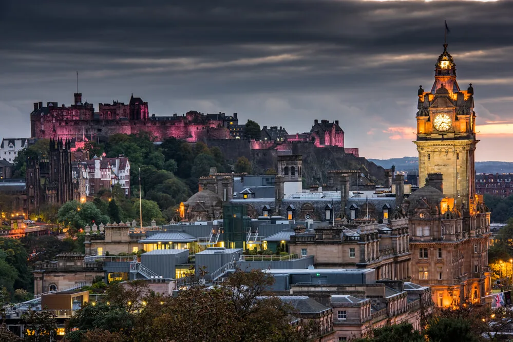 Edinburgh castle Scotland most historical places to visit in the UK 