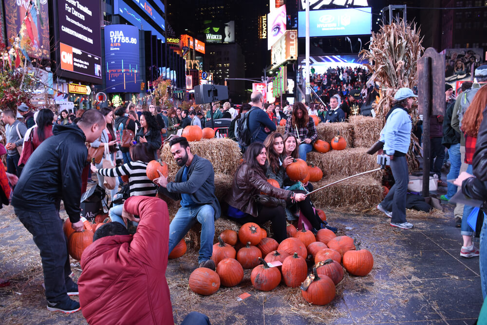 NYC halloween pumpkin patch