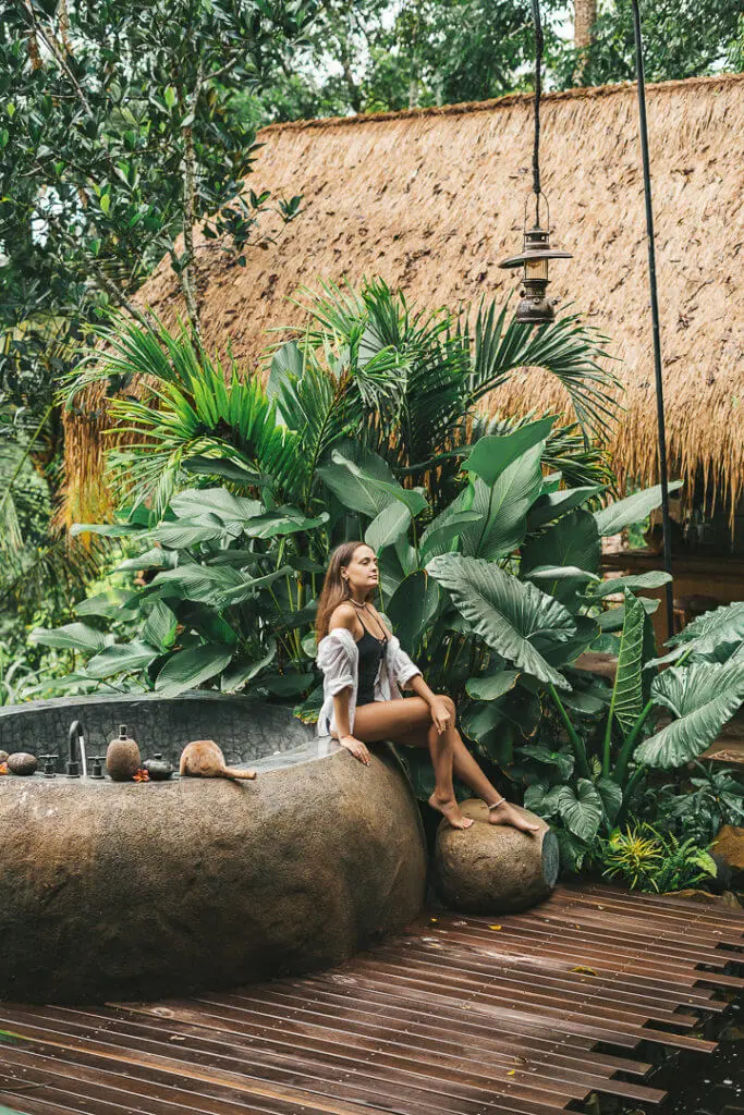 escape in Bali jungle house