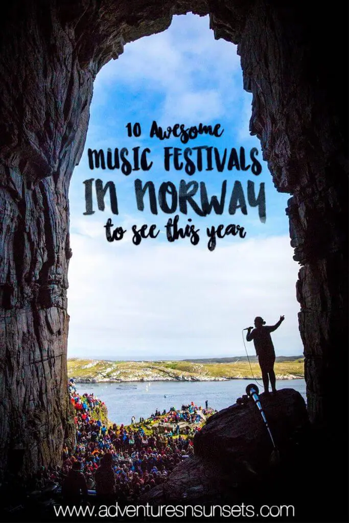 10 music festivals in norway to check out this year - of all sizes, genres, and amazing locations!