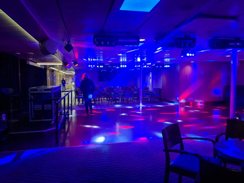 Disco/Nightclub on ferry from Poland to Sweden