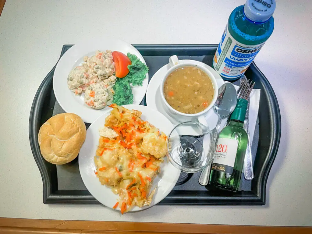 food onboard the gdansk stockholm ferry