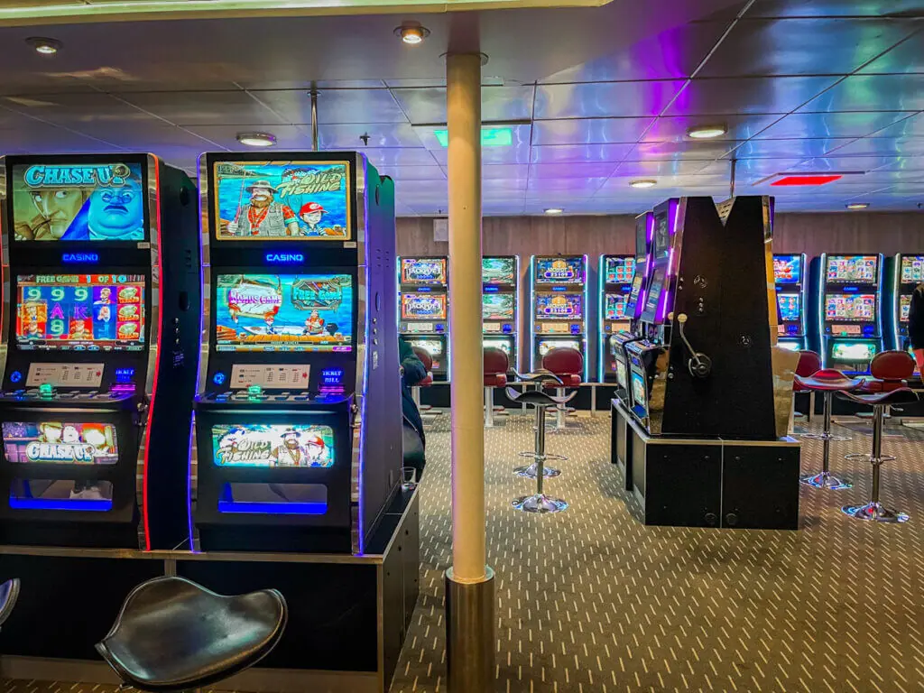 Casino games on the baltic sea ferry