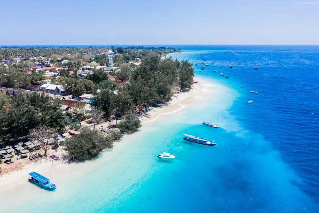 Gili Trawangan drone