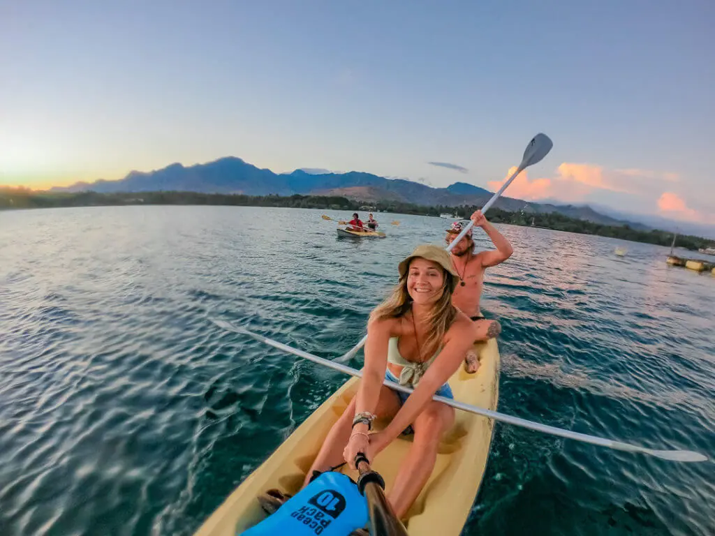 kayak sunrise west bali