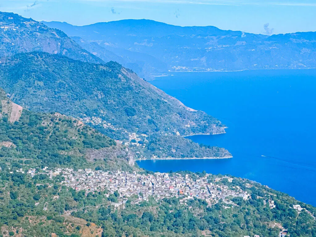 San Pablo La Laguna from above