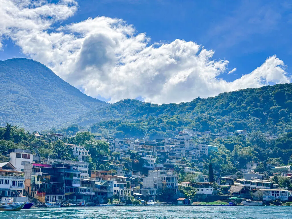 San Pedro La Laguna TOwn on Lake Atitlan