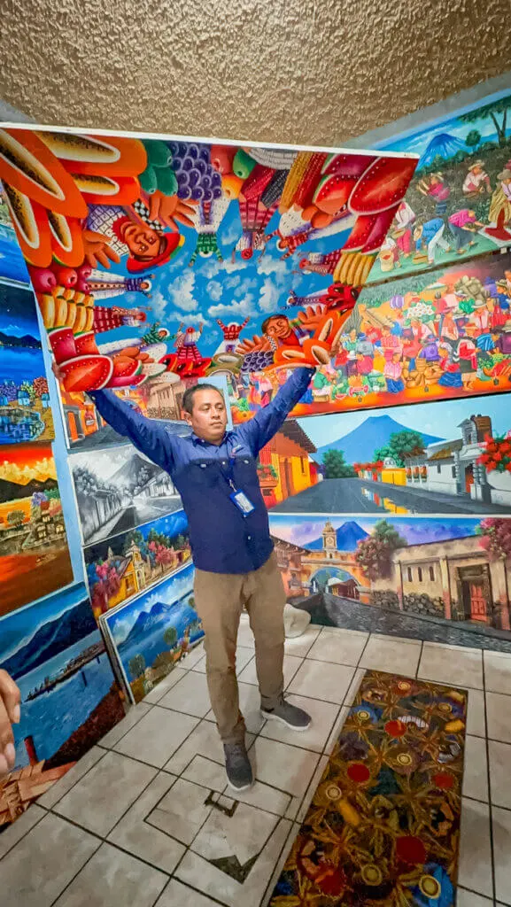 art galleries Santiago Atitlán