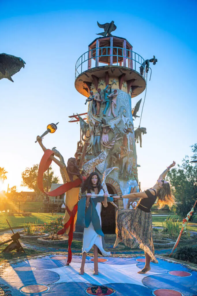 Chauvin Sculpture Garden - Folk Art