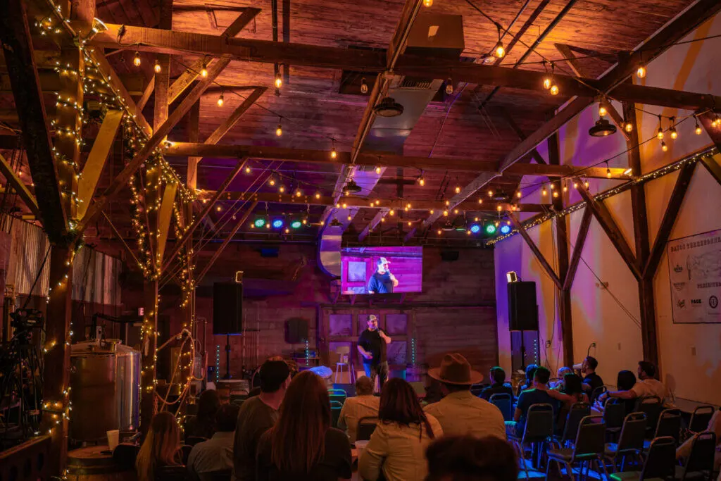 Bayou Terrebonne Distillers comedy night Houma