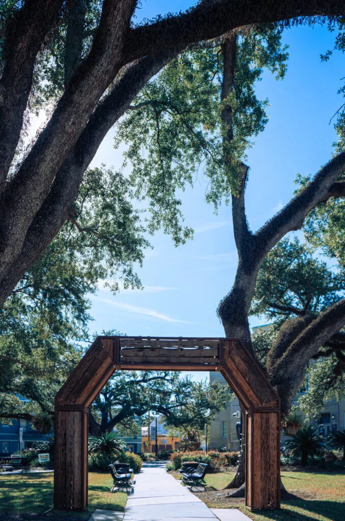 Houma Louisiana downtown park 