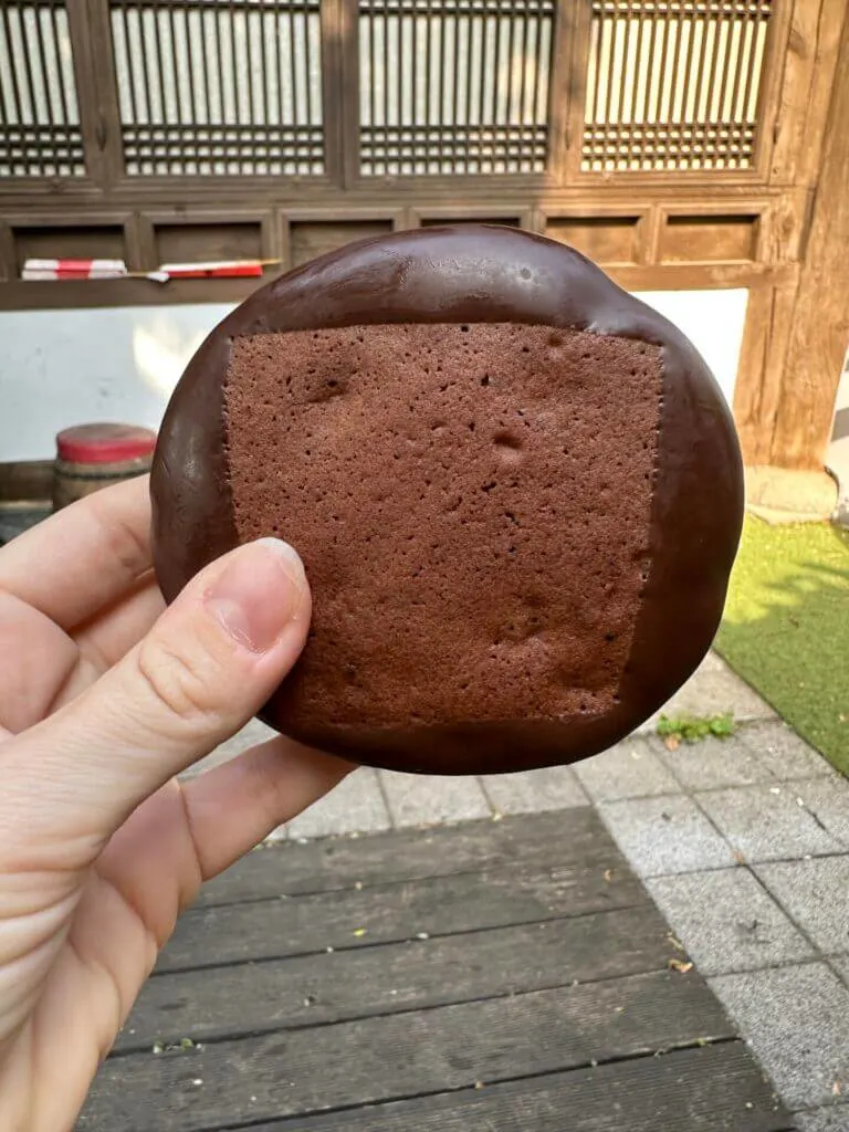 Jeonju chocolate pie, SK