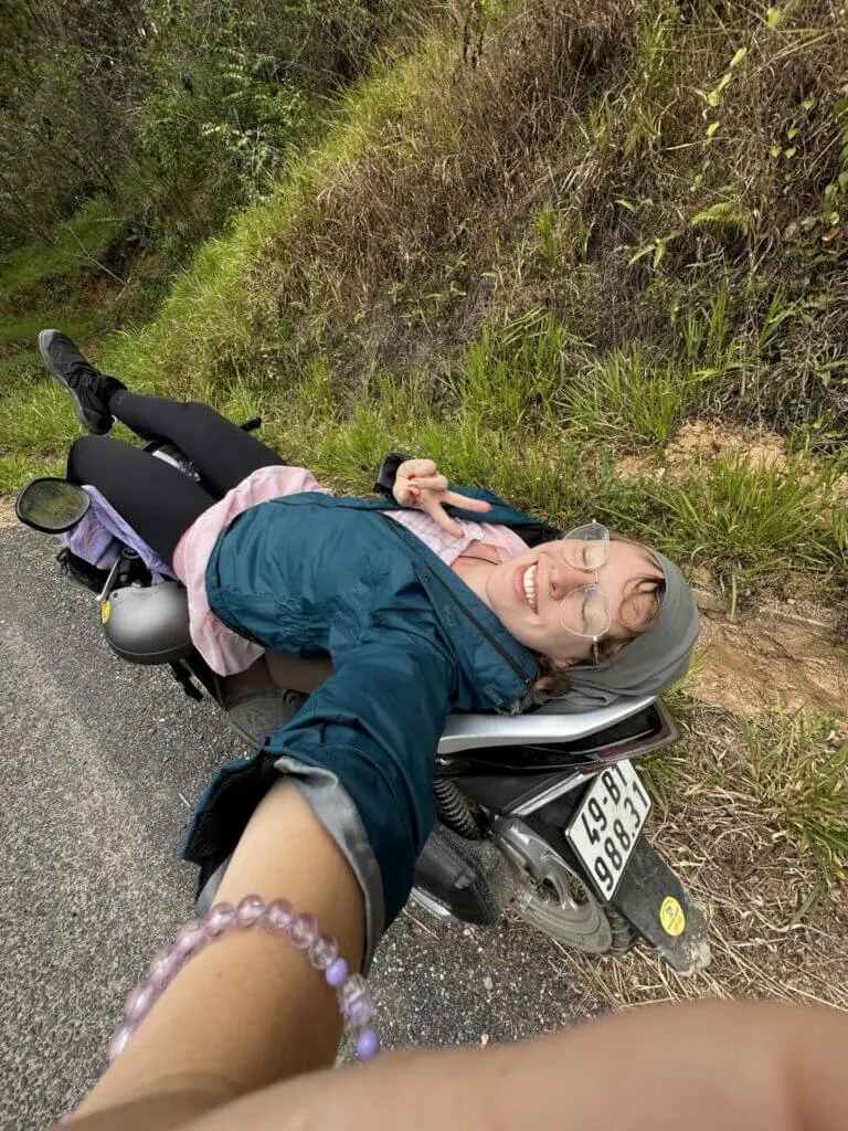 Dalat Vietnam scooter riding how to get around