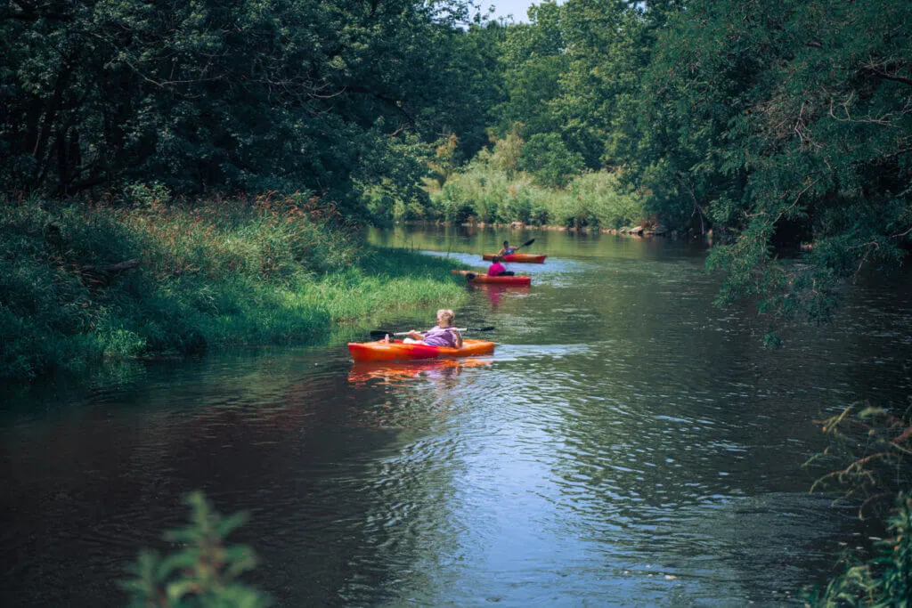 Drift Away Paddle Co Kayaking. onthe Rock river best things to do in Janesville