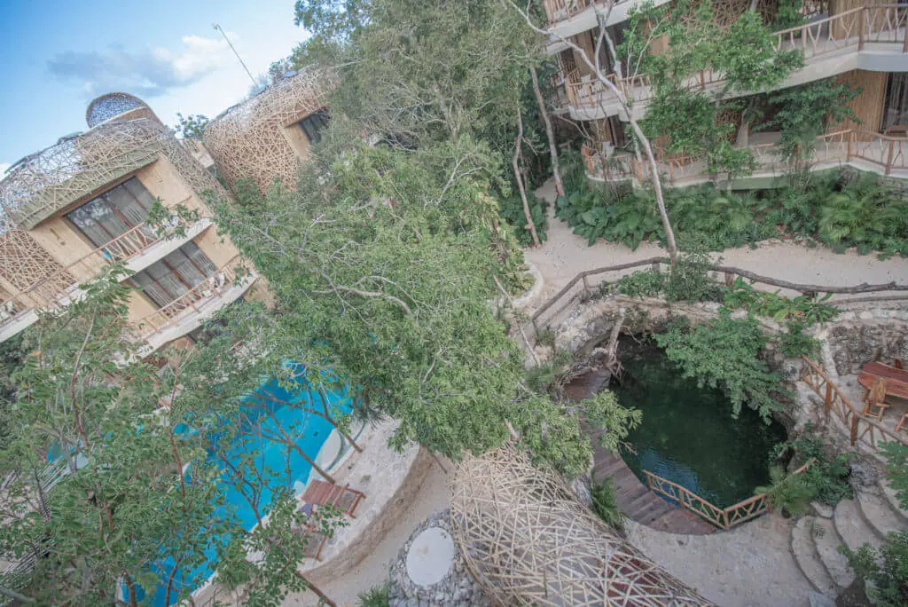 Kan Tulum property pool cenote restaurant