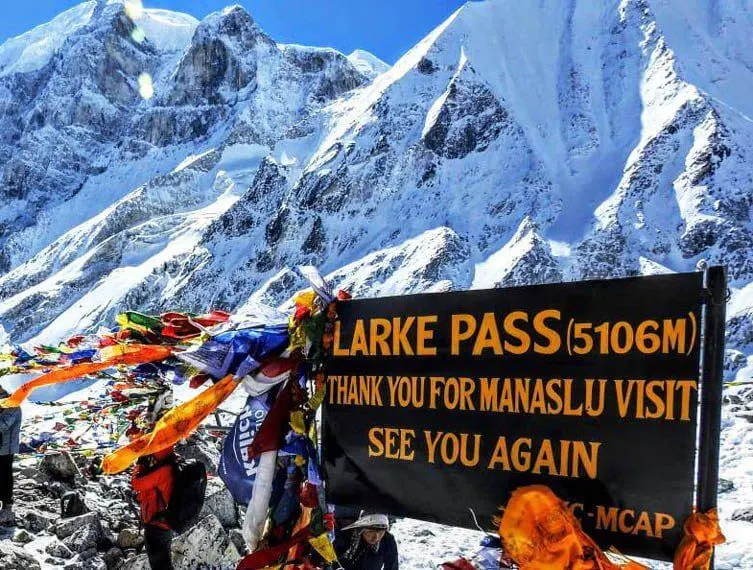 Larke Pass Manaslu Circuit Nepal