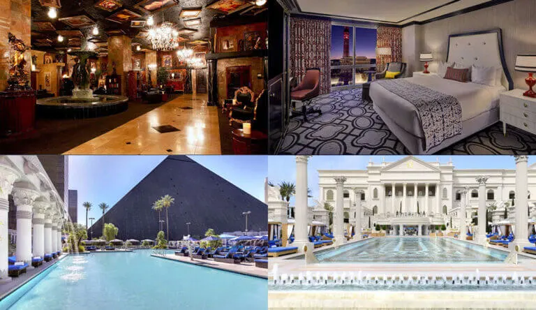 the top 10 las vegas themed hotels and what makes them fun