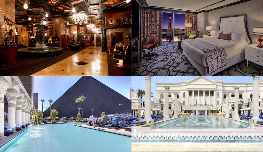 the top 10 las vegas themed hotels and what makes them fun