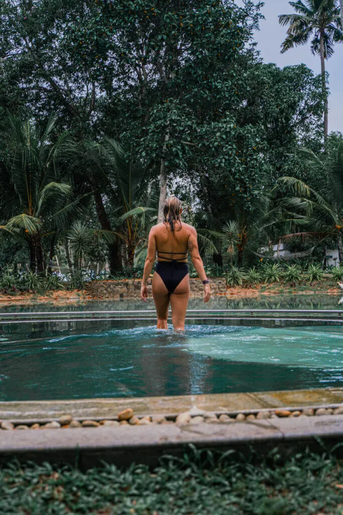 Xndari Pearl resort in kerala pool and tropical area