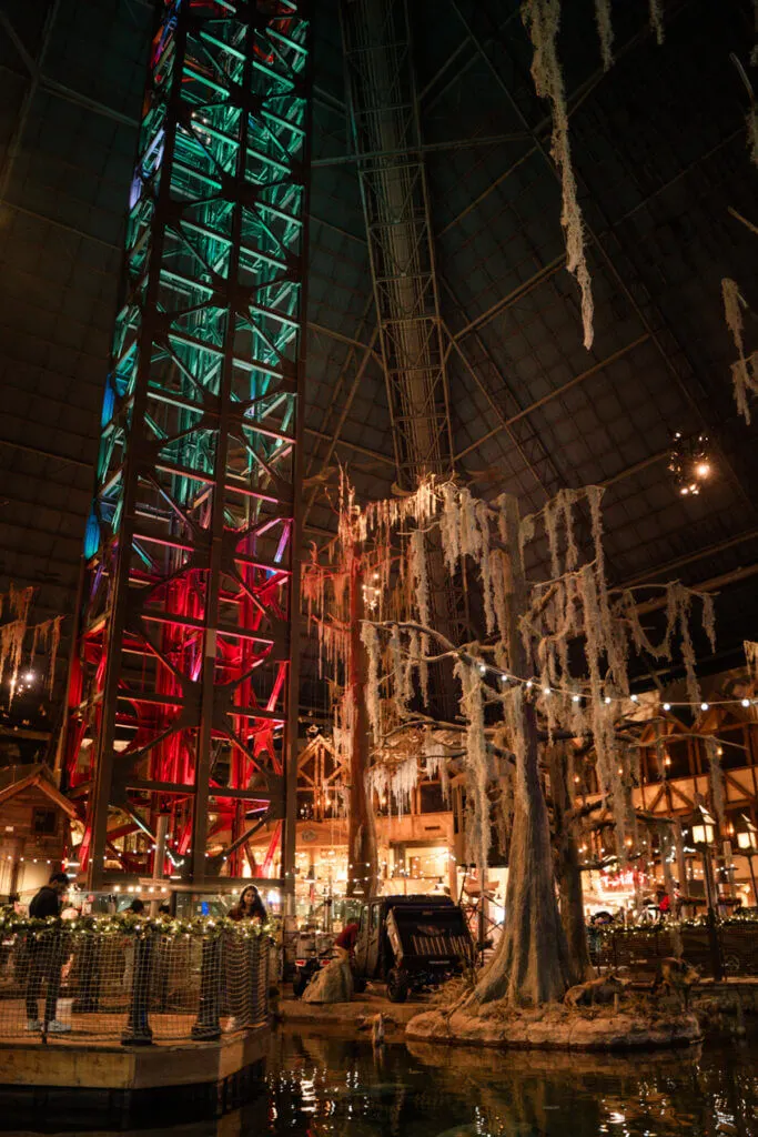 Inside the Memphis bass pro shop