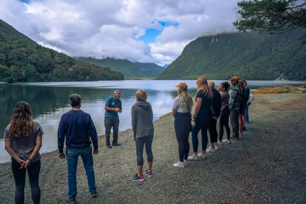 Milford Sound day trip from queenstown tour group Altitude tours guide erik