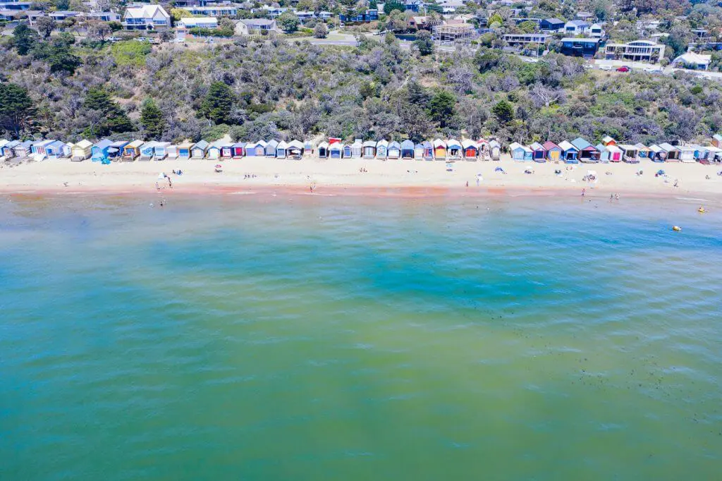 Mornington Peninsula Bathing Boxes BEAch Melbourne