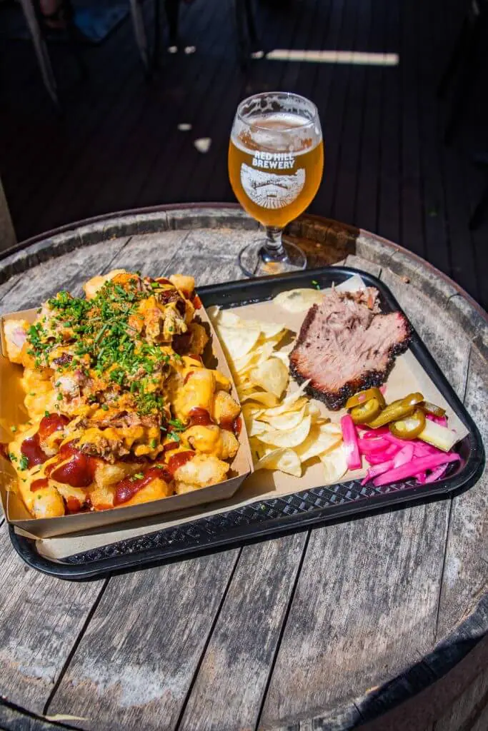 red hill brewery mornington peninsula smokehouse lunch