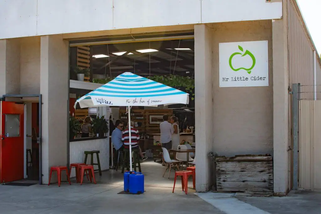 Mr Little Cider industrial area mornington peninsula