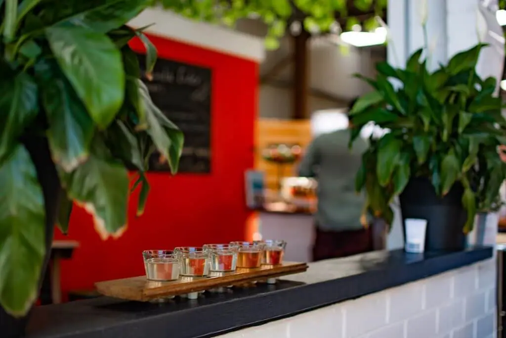 Mr Little Cider tasting paddle