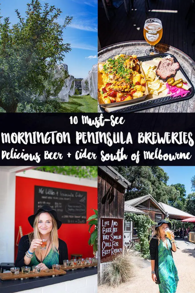 10 must-see mornington peninsula breweries to taste all kinds of craft beer and cider- oftentimes with a view, too! 