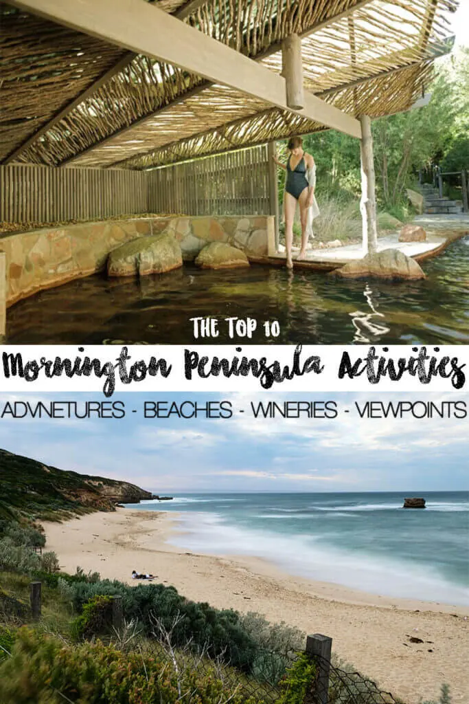 Top 10 Mornington Peninsula Activities - from wineries and hot springs to adventures, diving, dolphins, beaches, and viewpoints! It's an adventurer's paradise!
